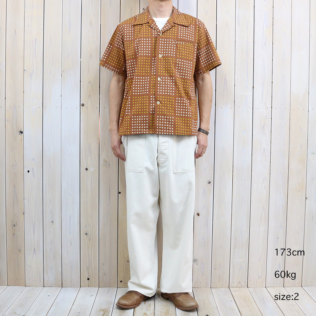 orSlow : HERRINGBONE SUMMER FATIGUE PANTS (ECRU)