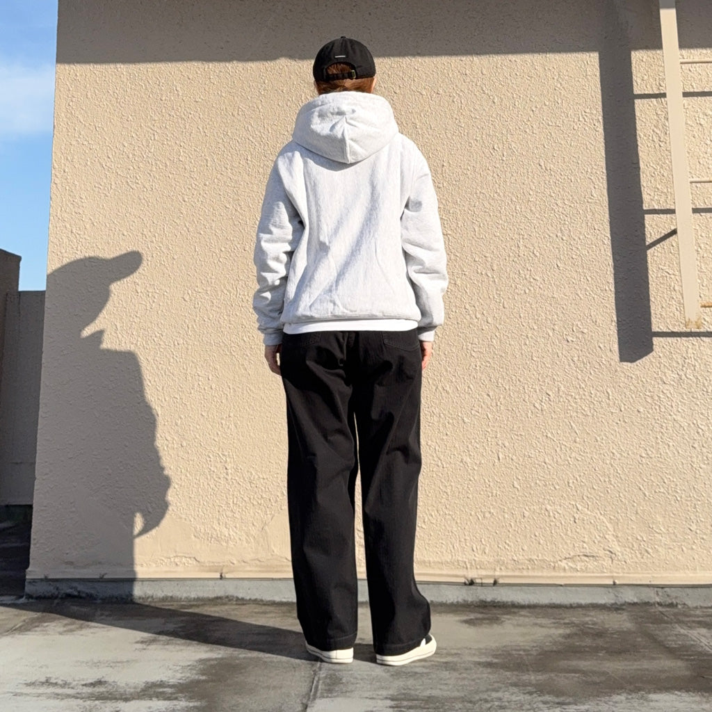 orSlow : HERRINGBONE SUMMER FATIGUE PANTS (BLACK)