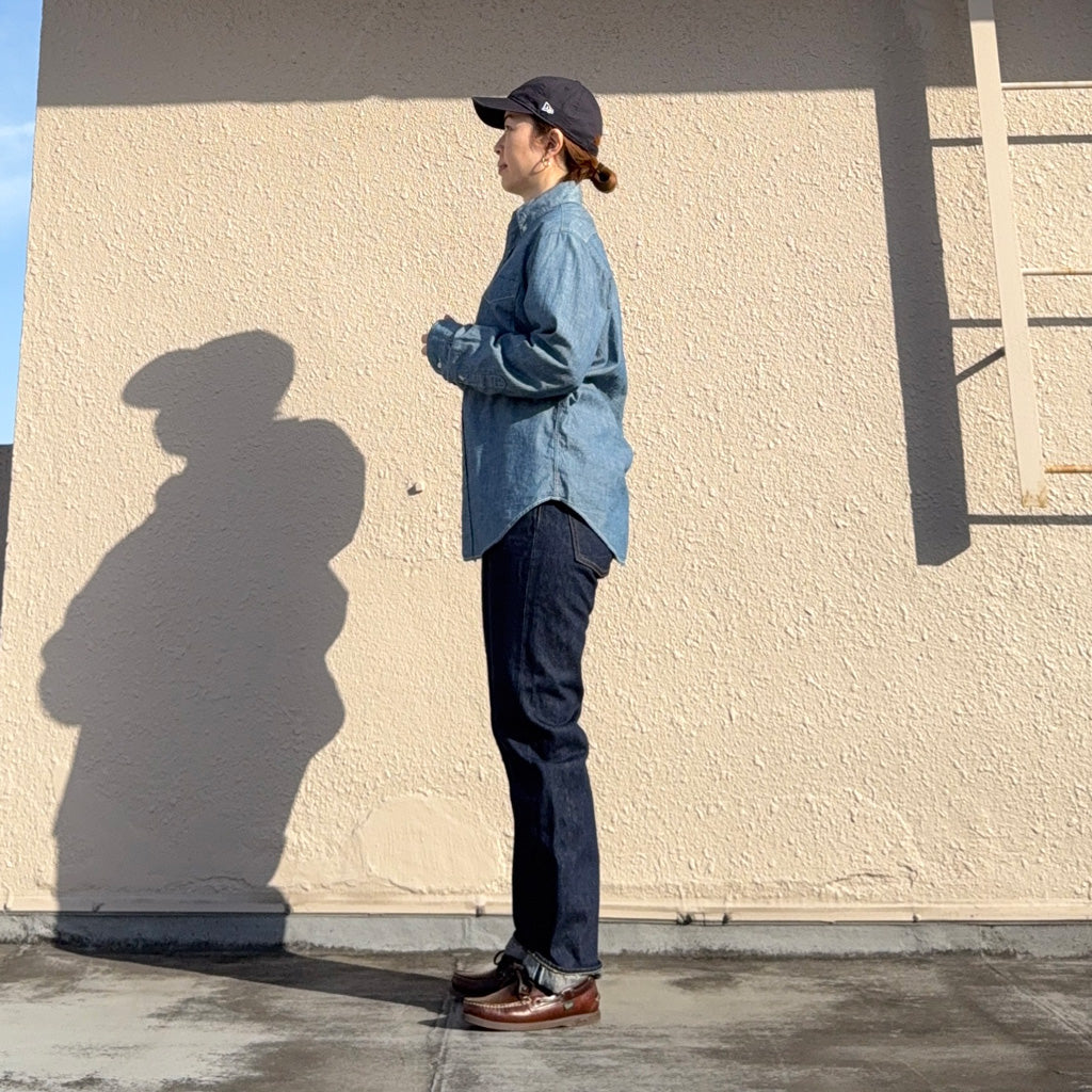 orSlow (オアスロウ) : SHORT LENGTH 107 IVY FIT SELVEDGE DENIM (ONE
