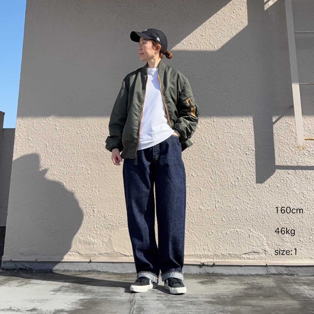 orSlow : GRAND DAD'S FIT DENIM PANTS (ONE WASH) (01-1011-81)