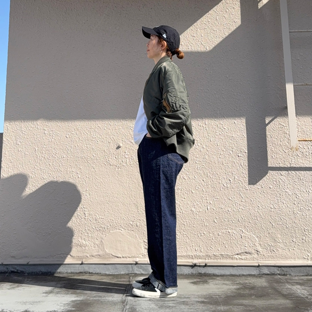 orSlow : GRAND DAD'S FIT DENIM PANTS (ONE WASH) (01-1011-81)