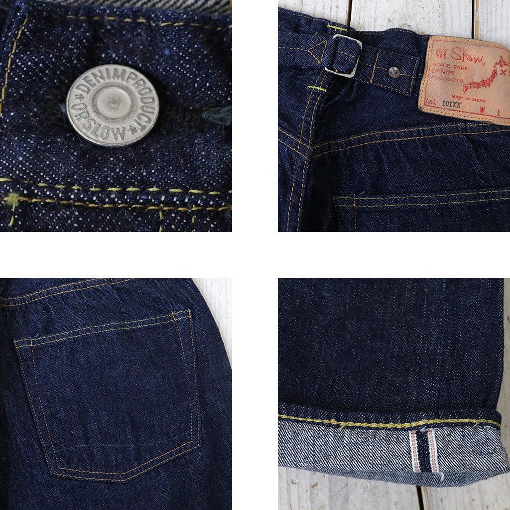 orSlow : GRAND DAD'S FIT DENIM PANTS (ONE WASH) (01-1011-81)