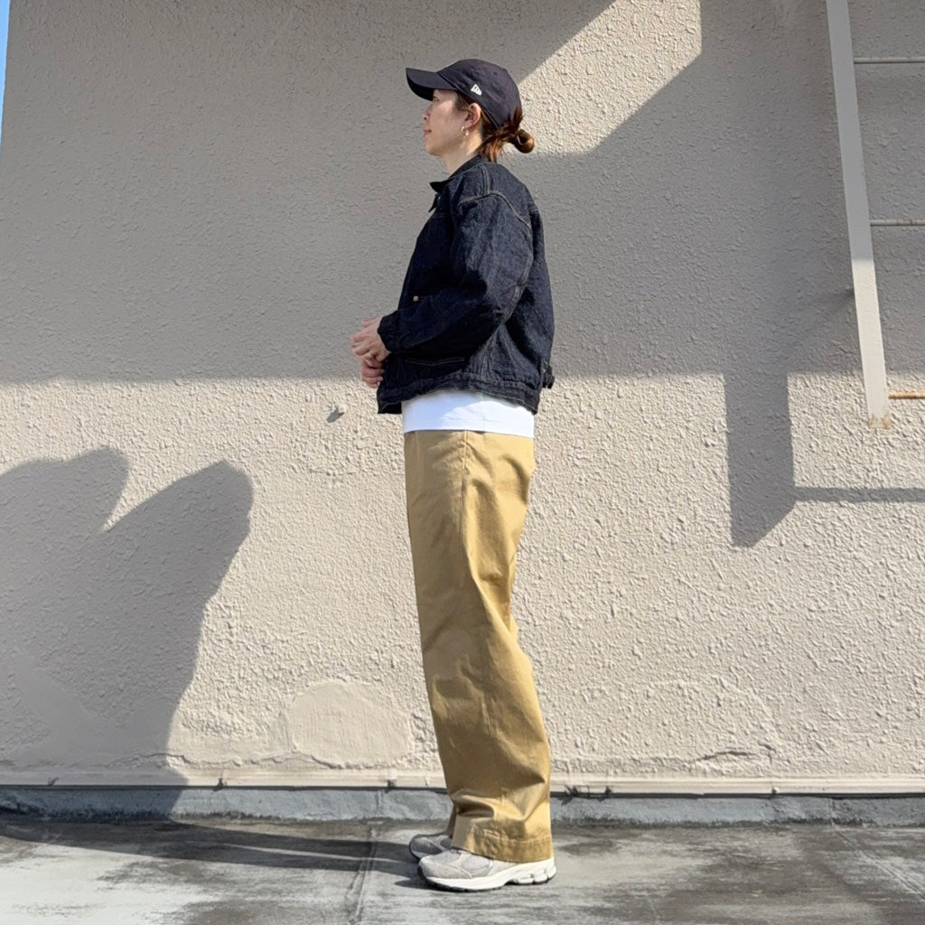 orSlow : VINTAGE FIT ARMY TROUSERS (DARK KHAKI) (03-V5361-41)