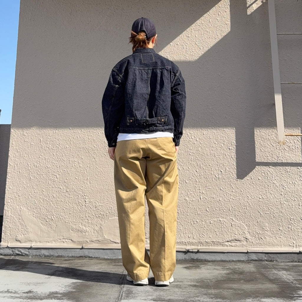 orSlow : VINTAGE FIT ARMY TROUSERS (DARK KHAKI) (03-V5361-41)
