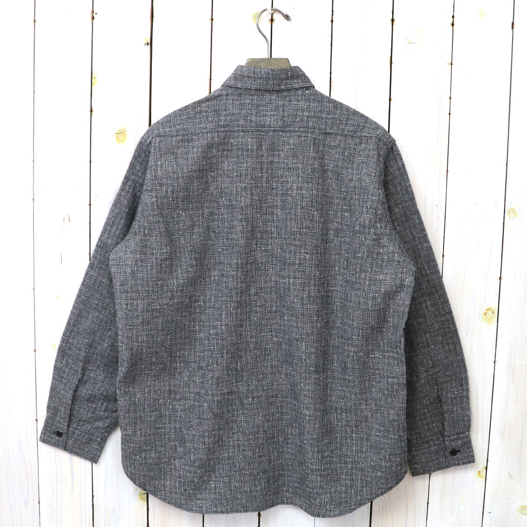 orSlow : RELAX FIT WORK SHIRT (BLACK CHECK)