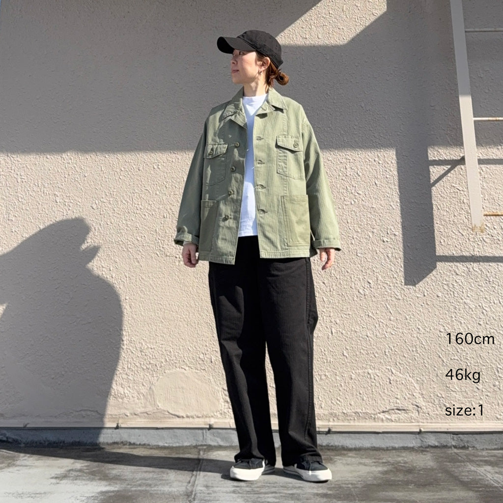 orSlow : 4 POCKETS U.S ARMY SHIRT JACKET (GREEN)