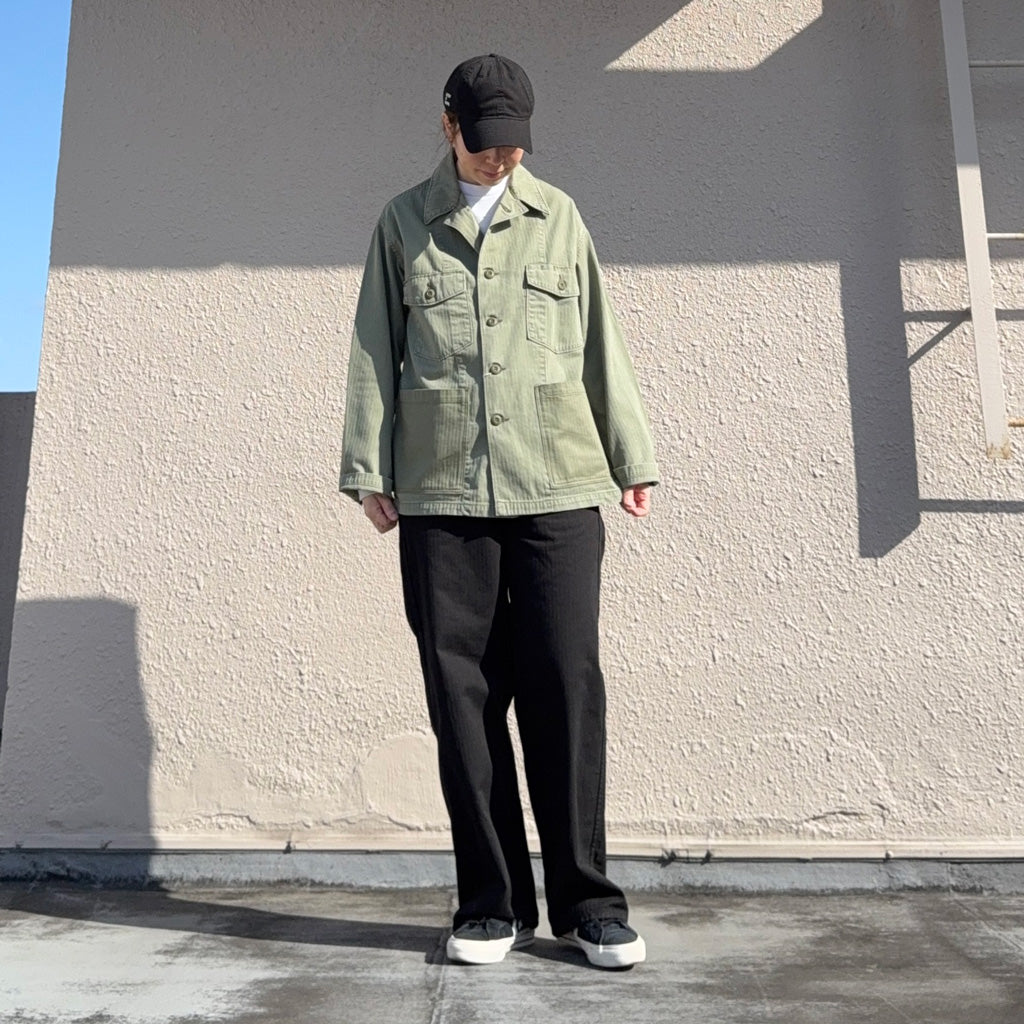 orSlow : 4 POCKETS U.S ARMY SHIRT JACKET (GREEN)