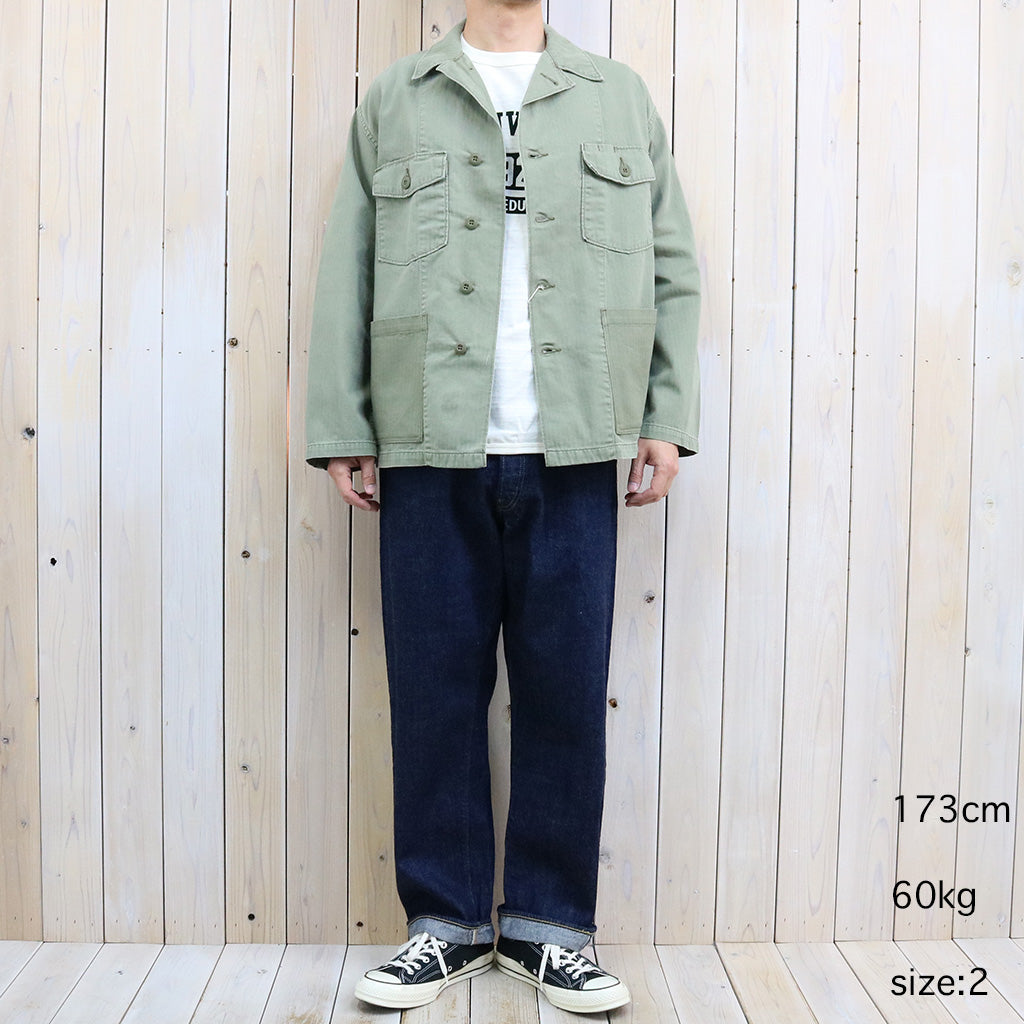 orSlow : 4 POCKETS U.S ARMY SHIRT JACKET (GREEN)