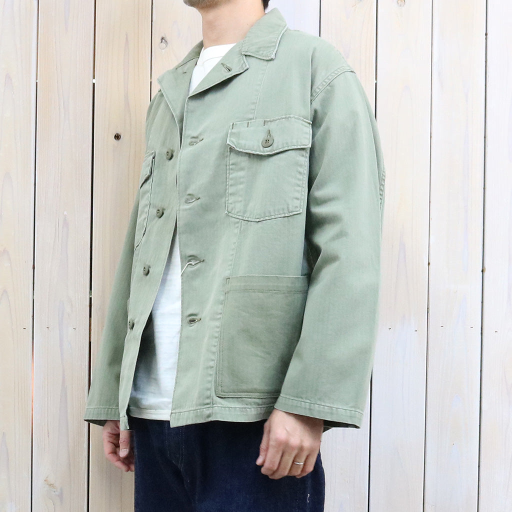 orSlow : 4 POCKETS U.S ARMY SHIRT JACKET (GREEN)