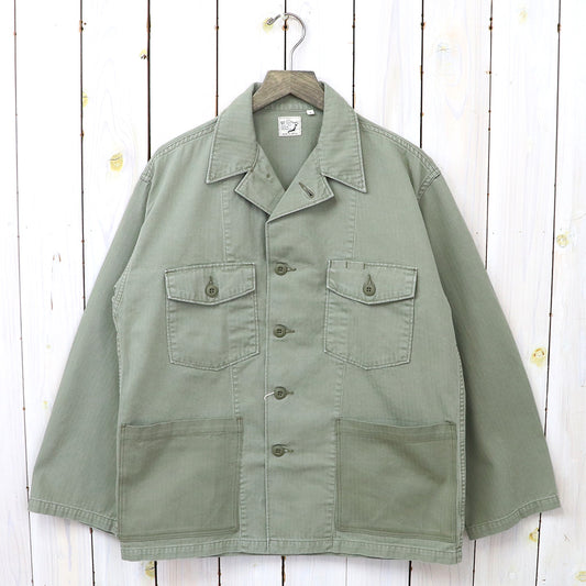 orSlow : 4 POCKETS U.S ARMY SHIRT JACKET (GREEN)