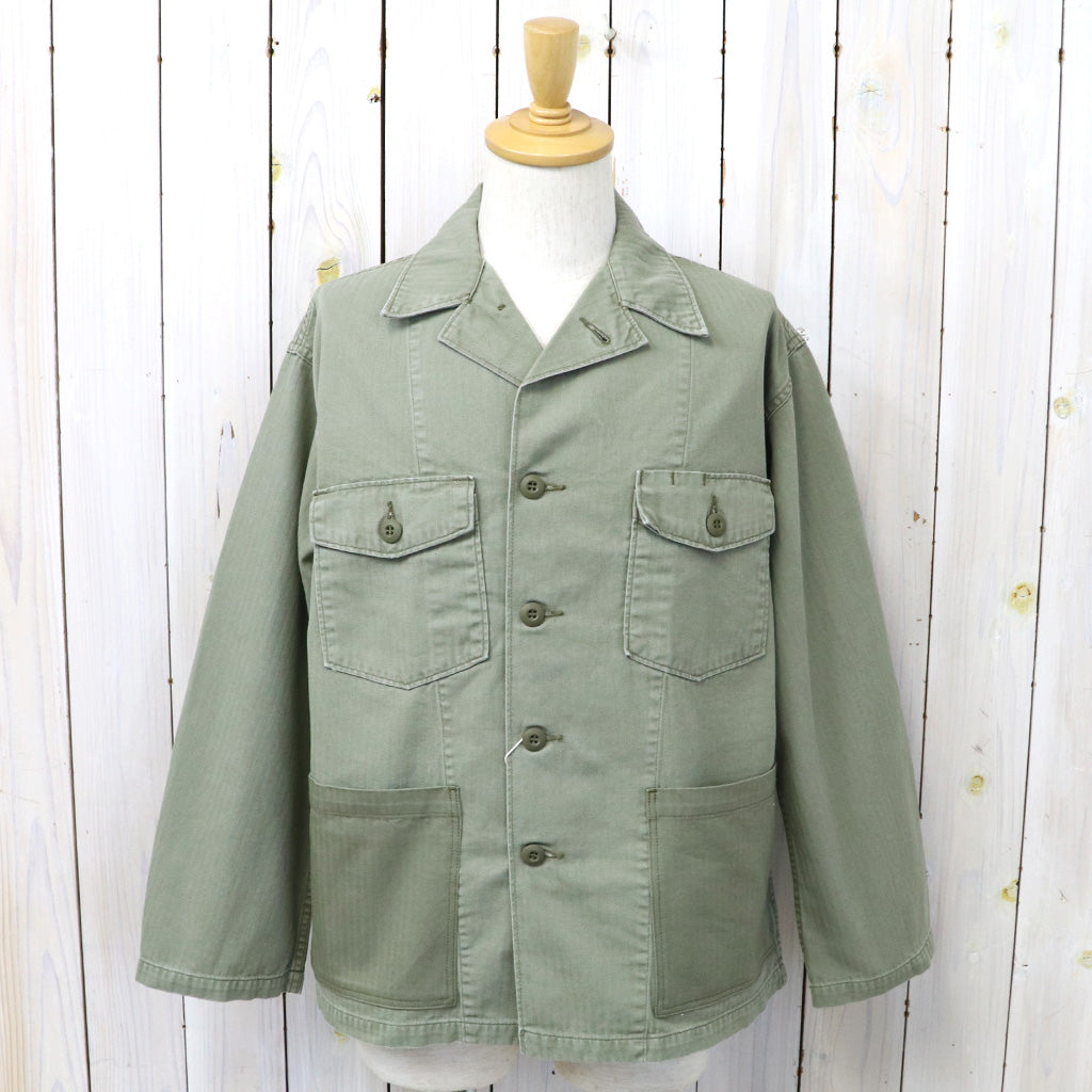 orSlow : 4 POCKETS U.S ARMY SHIRT JACKET (GREEN)