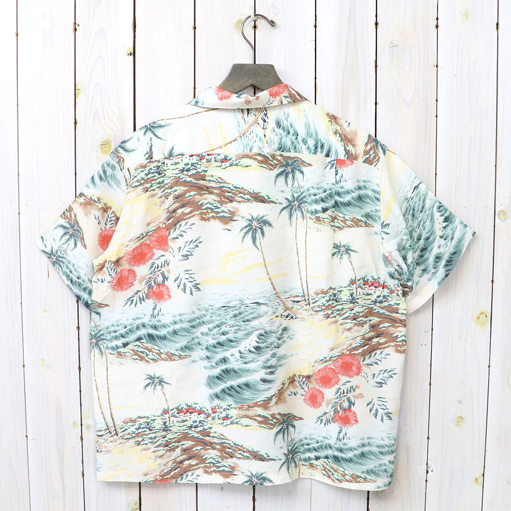 orSlow『HAWAIIAN SHIRT』(ECRU)