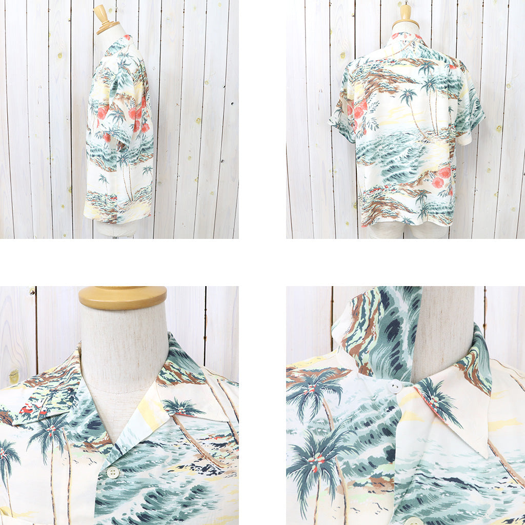orSlow『HAWAIIAN SHIRT』(ECRU)