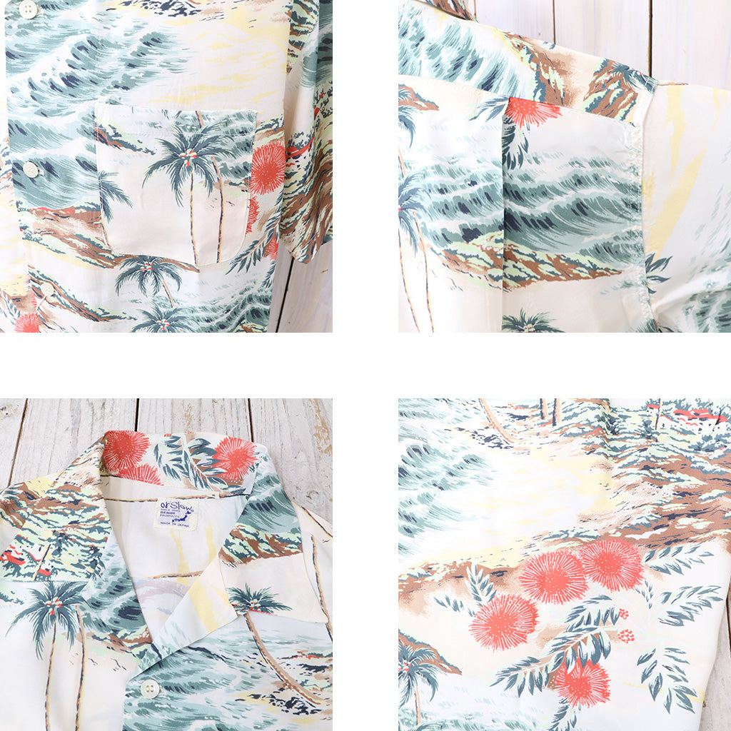 orSlow『HAWAIIAN SHIRT』(ECRU)