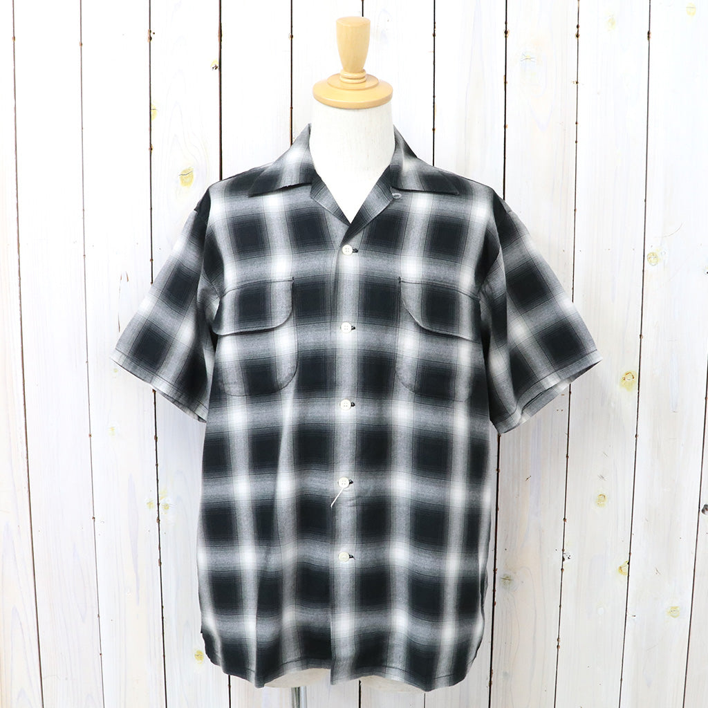 orSlow『OMBRE CHECK SHORT SLEEVE SHIRT』(BLACK CHECK)