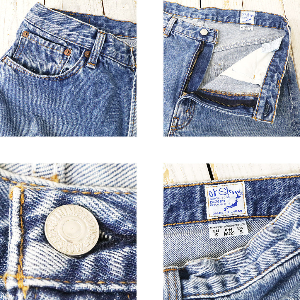 orSlow『SUPER DAD'S FIT SHORTS』(DENIM USED)