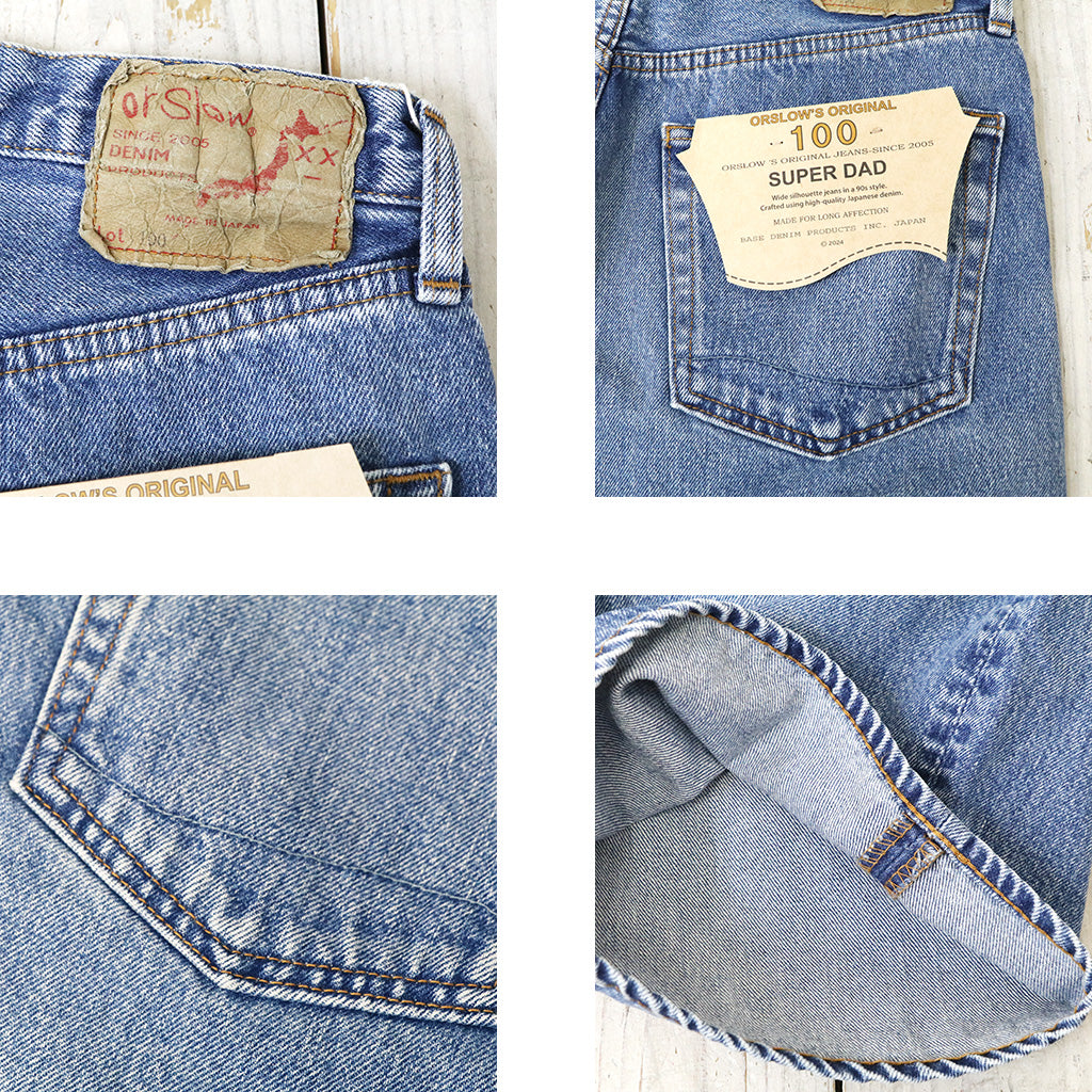 orSlow『SUPER DAD'S FIT SHORTS』(DENIM USED)
