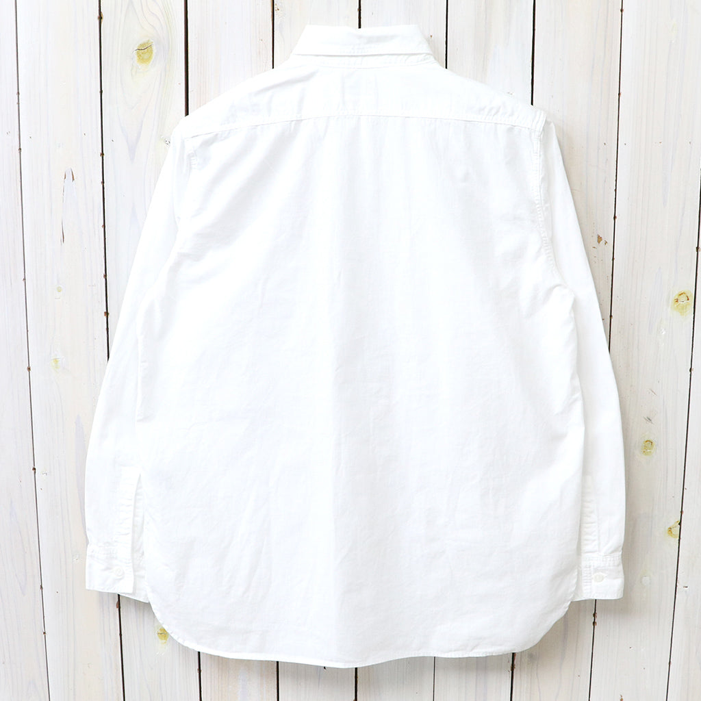 orSlow : RELAX FIT WHITE CHAMBRAY WORK SHIRT (WHITE) (01-8270-69)