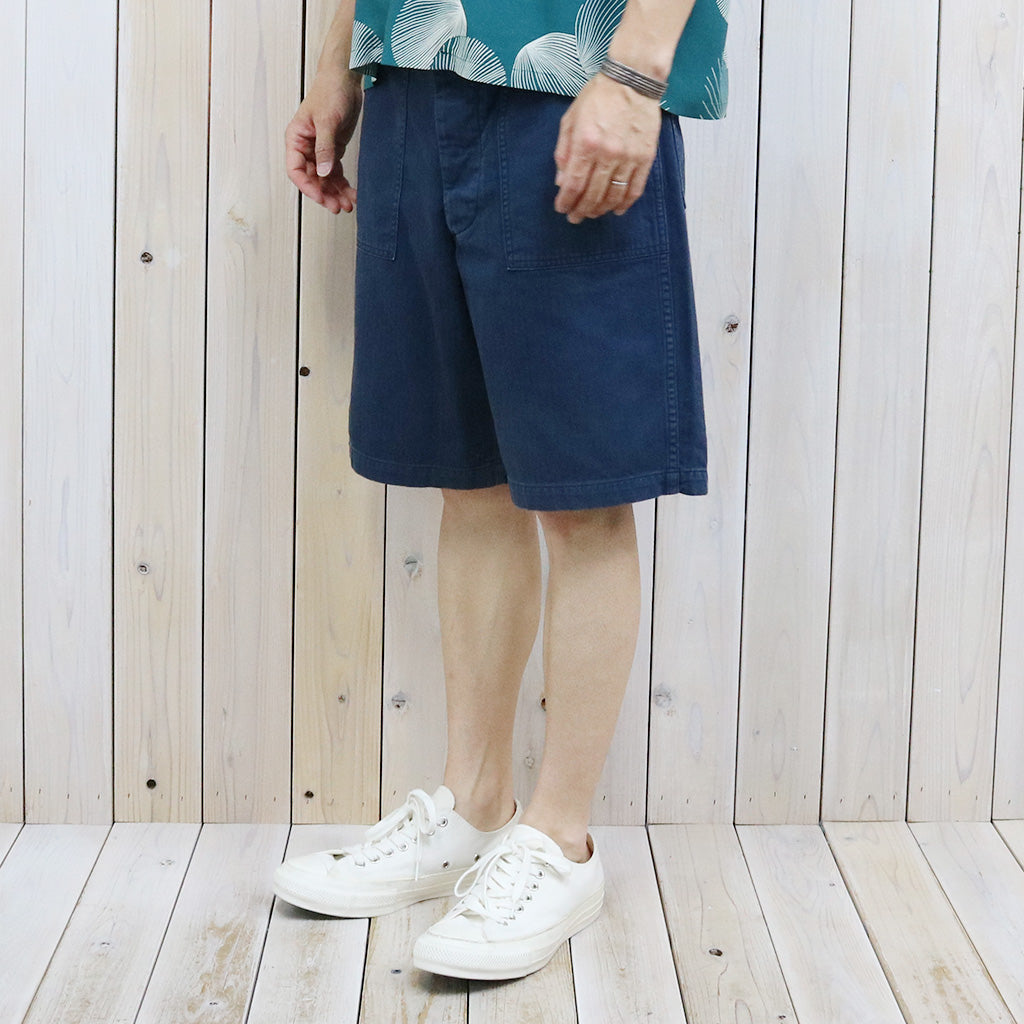 orSlow : SUMMER FATIGUE SHORTS (NAVY)