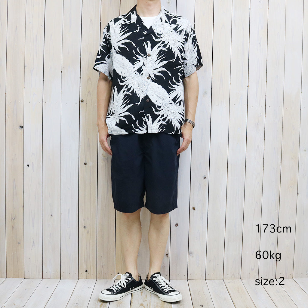 orSlow : WIDE FIT NEW YORKER SHORTS (BLACK)
