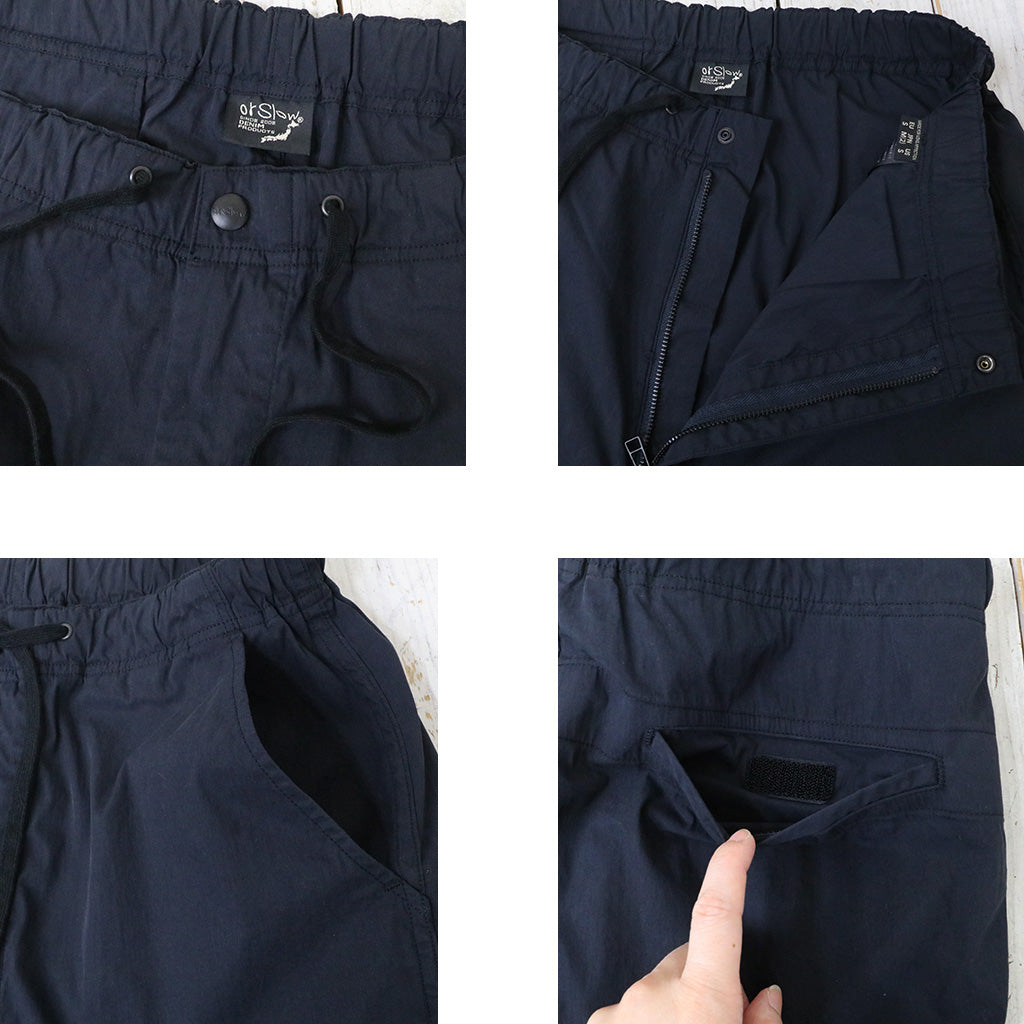 orSlow : WIDE FIT NEW YORKER SHORTS (BLACK)
