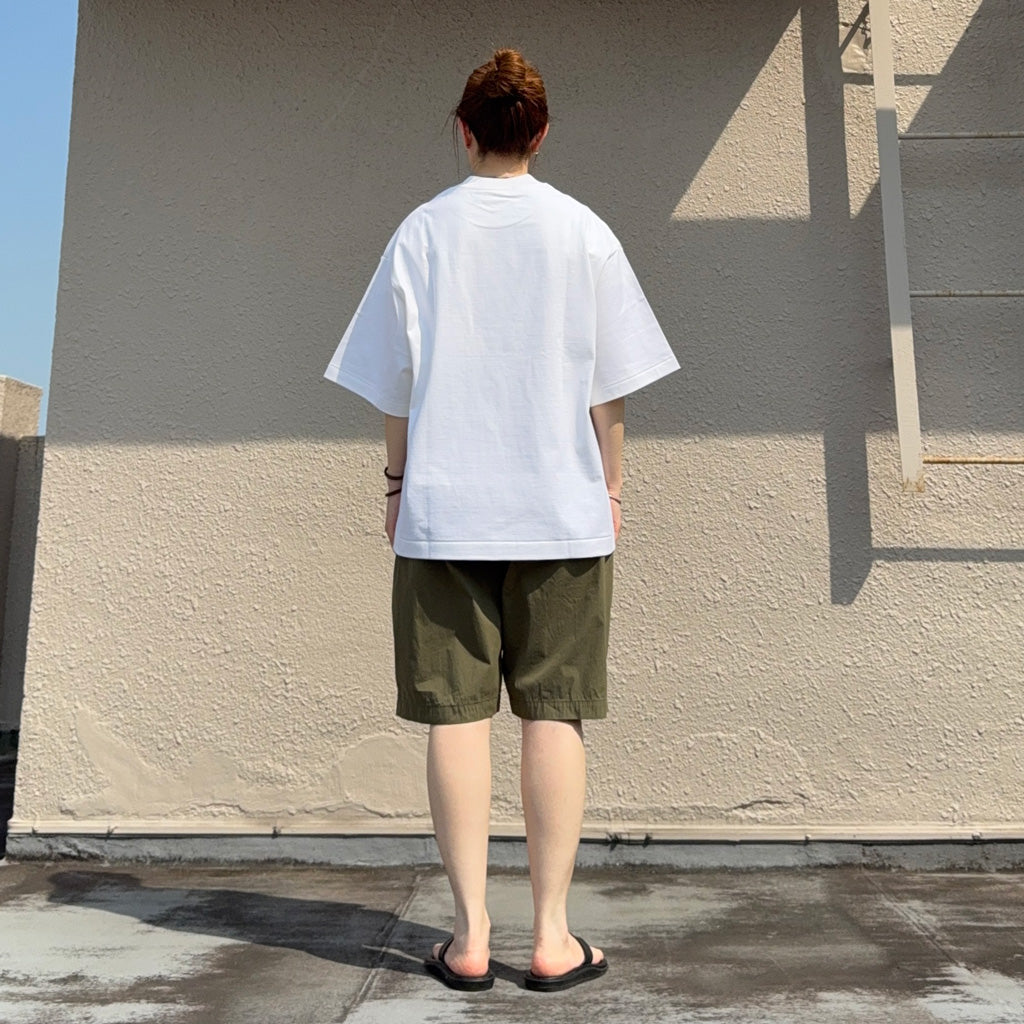 orSlow : WIDE FIT NEW YORKER SHORTS (ARMY GREEN)