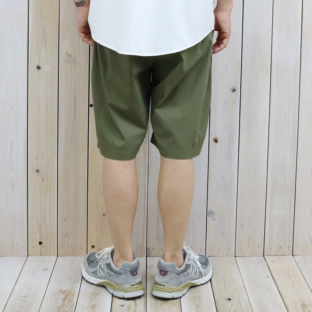 orSlow : WIDE FIT NEW YORKER SHORTS (ARMY GREEN)