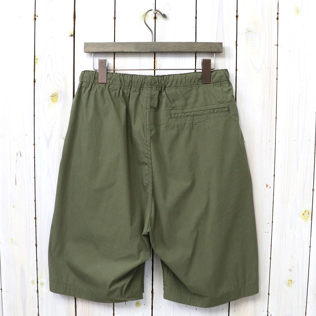 orSlow : WIDE FIT NEW YORKER SHORTS (ARMY GREEN)