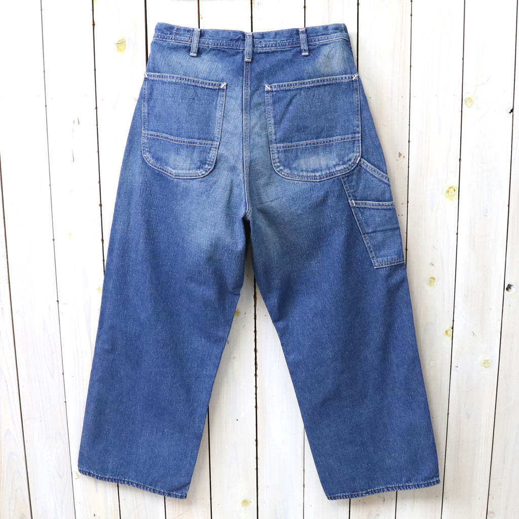 orSlow : WIDE FIT 30'S PAINTER PANTS (DENIM USED) (01-5126-95)