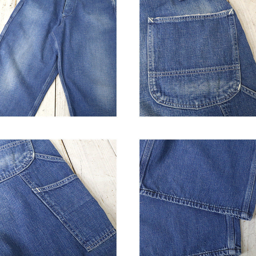 orSlow : WIDE FIT 30'S PAINTER PANTS (DENIM USED) (01-5126-95)