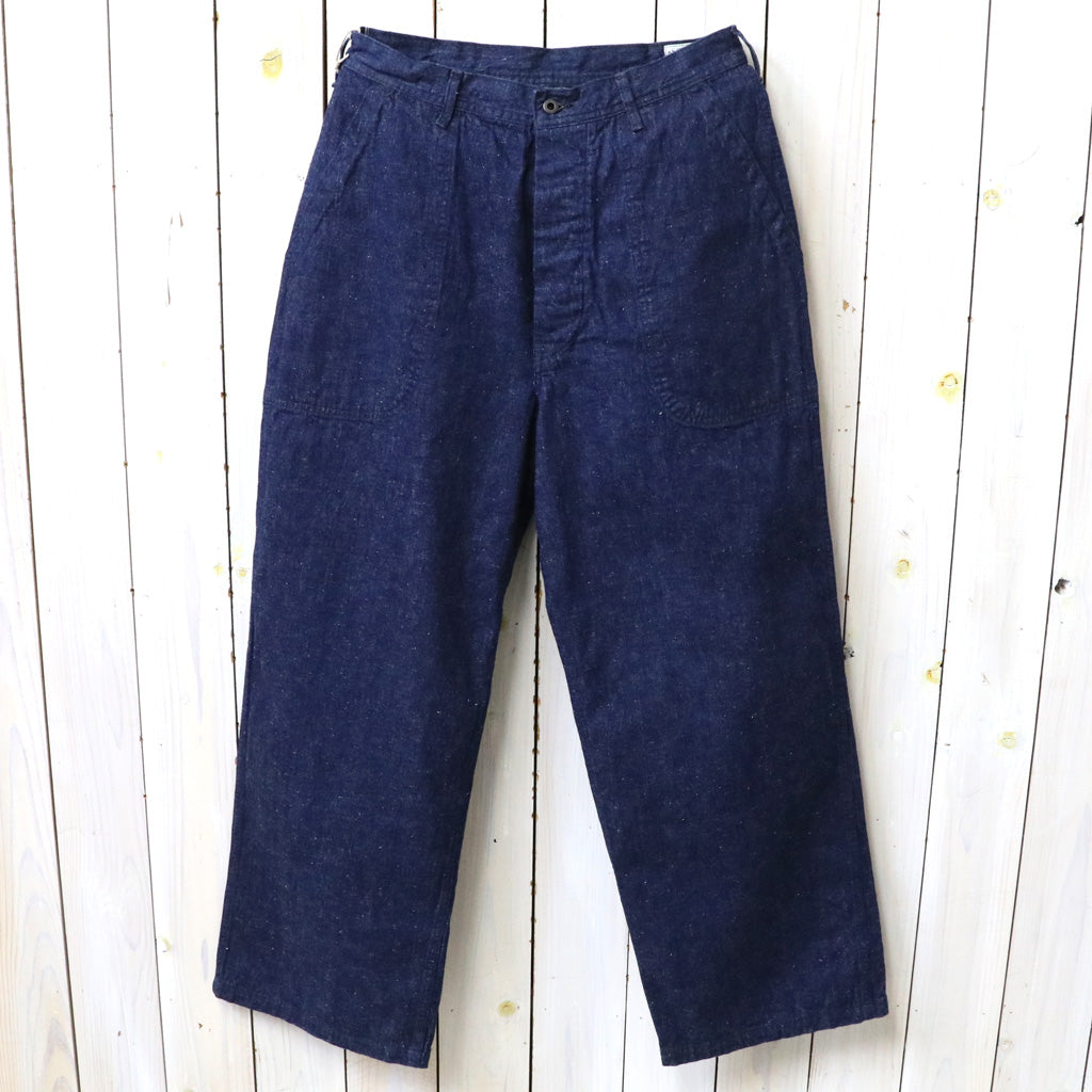 orSlow : WIDE FIT US NAVY DENIM UTILITY PANTS (ONE WASH) (01-V5130-81)