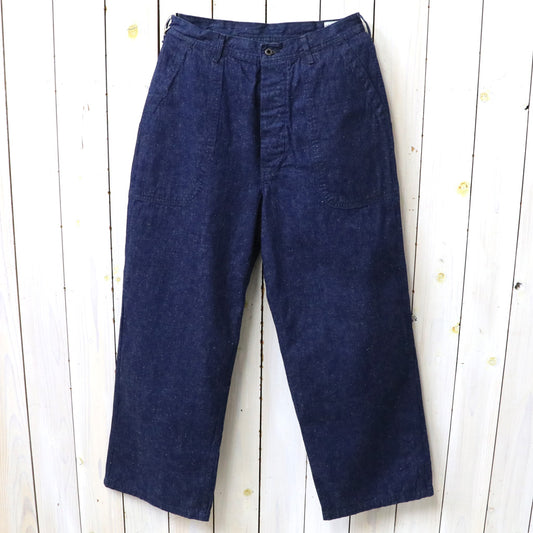 orSlow : WIDE FIT US NAVY DENIM UTILITY PANTS (ONE WASH) (01-V5130-81)