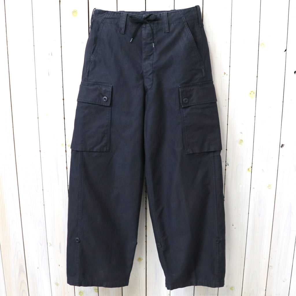 【SALE40%OFF】orSlow : WIDE FIT CARGO PANTS (NAVY)