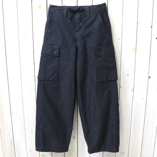【SALE40%OFF】orSlow : WIDE FIT CARGO PANTS (NAVY)