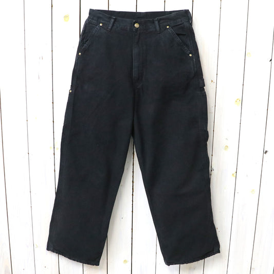 orSlow : DAD'S FIT OXFORD PAINTER PANTS (BLACK)