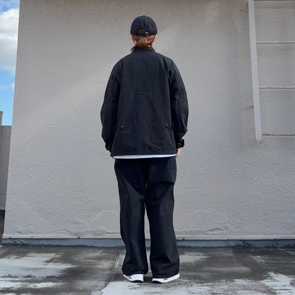 orSlow : STONE BLACK B.D.U JACKET (BLACK STONE)