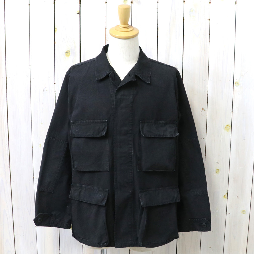 orSlow (オアスロウ) : STONE BLACK B.D.U JACKET (BLACK STONE