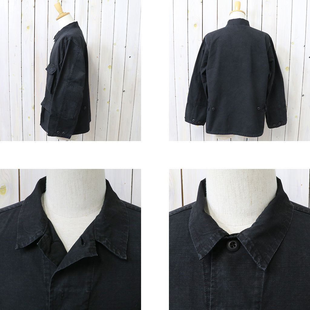 orSlow (オアスロウ) : STONE BLACK B.D.U JACKET (BLACK STONE