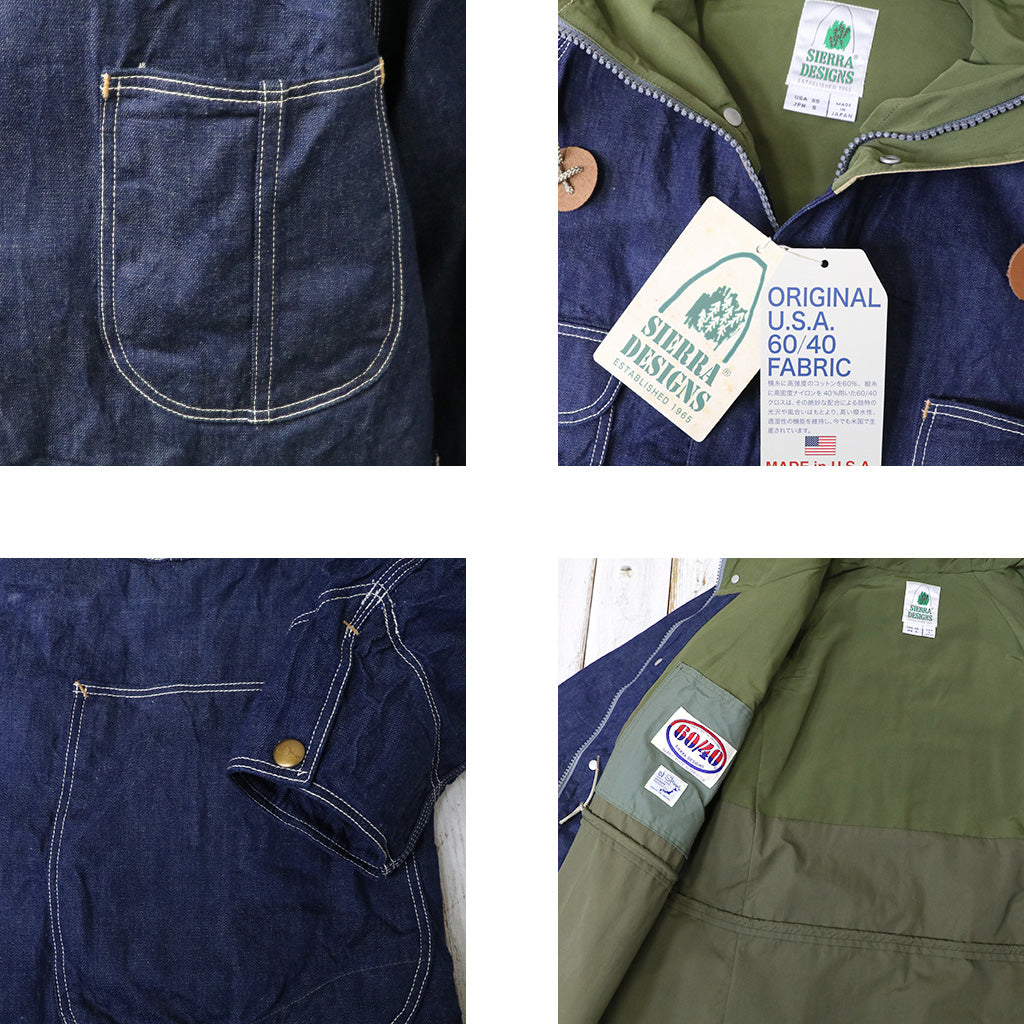 orSlow×SIERRA DESIGNS (オアスロウ) : COVERALL (ONE WASH) – Reggieshop