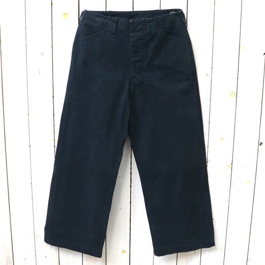 orSlow : USMC HERRINGBONE WIDE FIT UTILITY TROUSERS (BLACK)