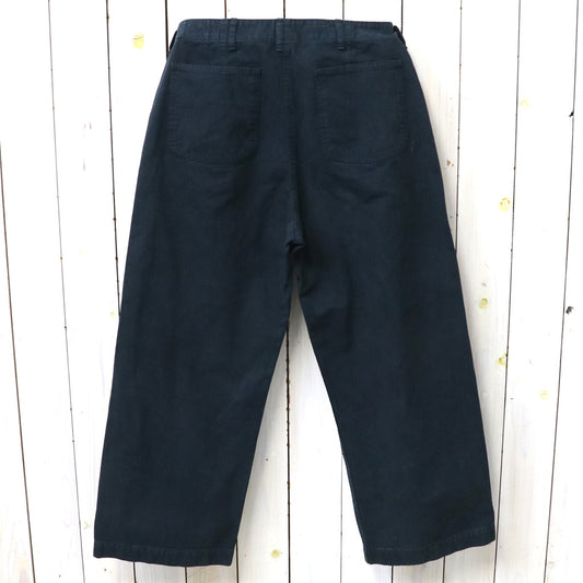 orSlow : USMC HERRINGBONE WIDE FIT UTILITY TROUSERS (BLACK)