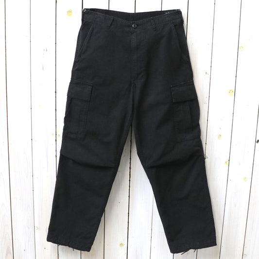 orSlow : STONE BLACK VINTAGE FIT 6 POCKETS CARGO PANTS (BLACK STONE)