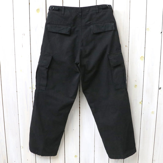 orSlow : STONE BLACK VINTAGE FIT 6 POCKETS CARGO PANTS (BLACK STONE) (03-V5260RIP-61S)