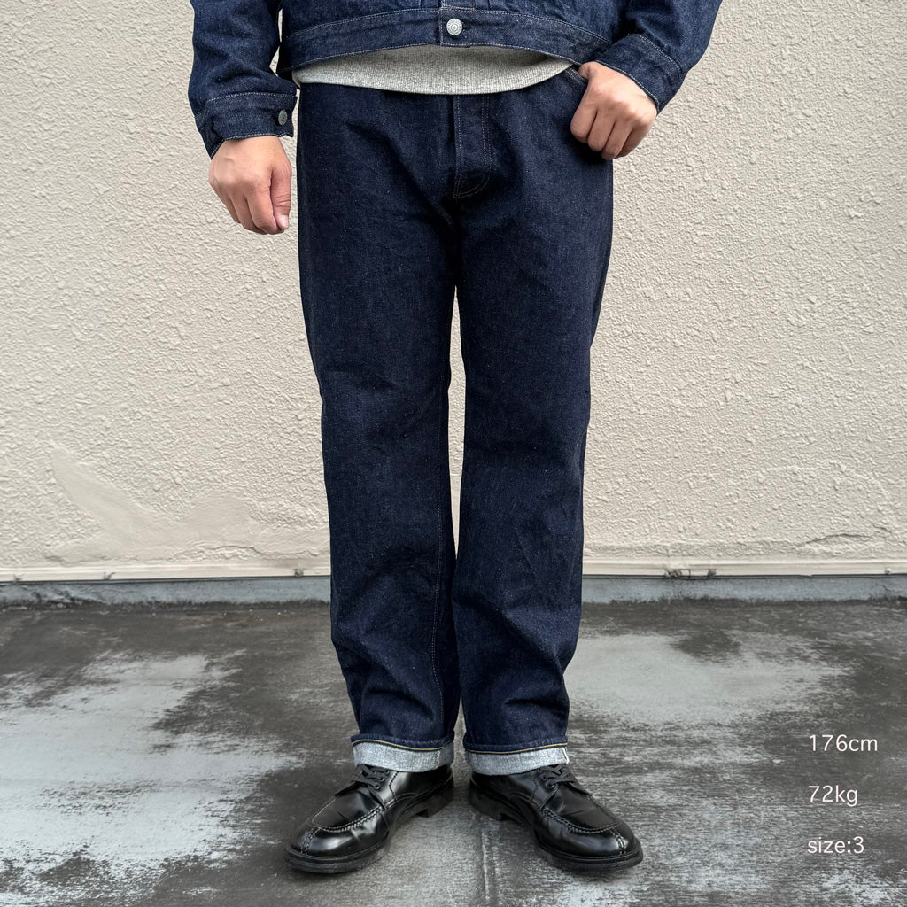 orSlow : 105XX THE 1950S SELVEDGE DENIM (ONE WASH) (01-1050XX-81)