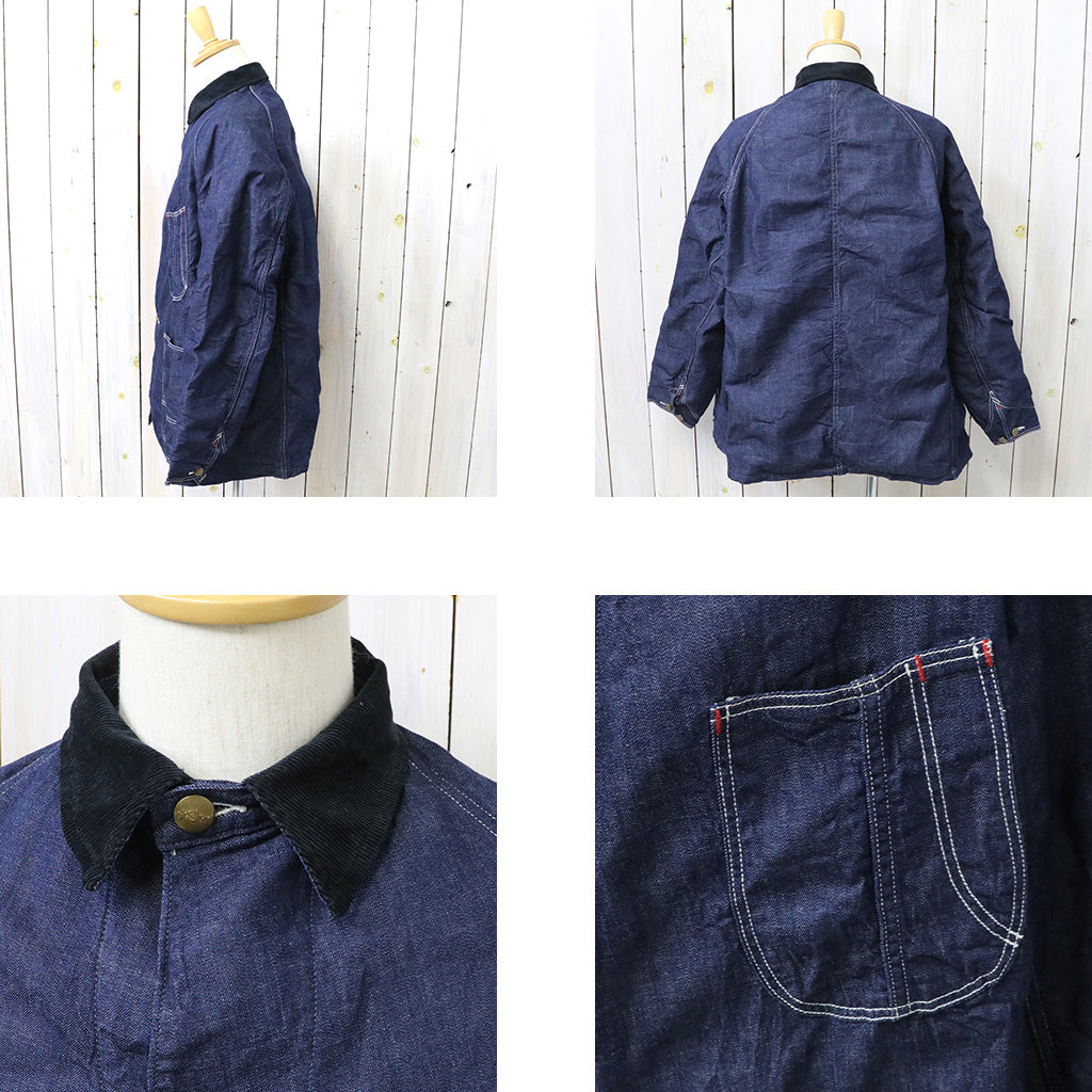 orSlow (オアスロウ) : WOOL LINER RELAX FIT DENIM COVERALL (ONE