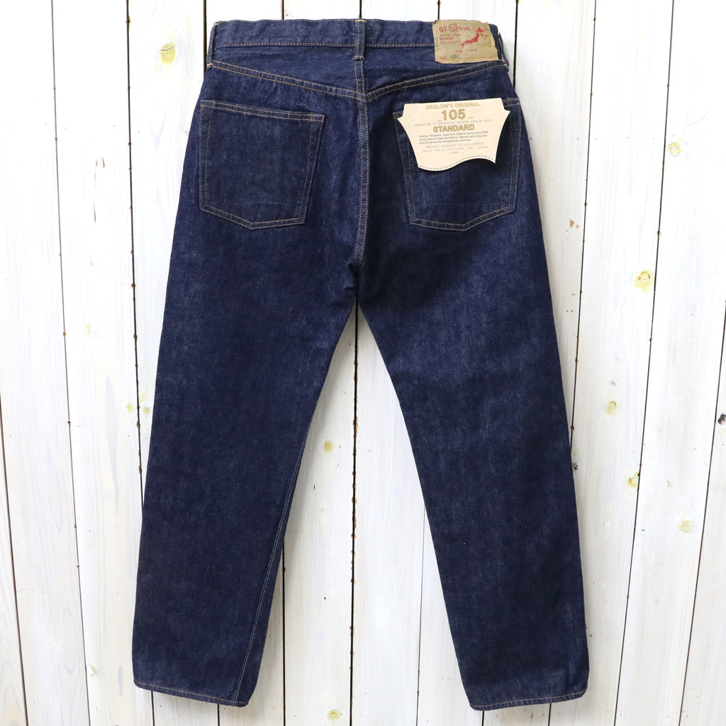 orSlow : 60'S SELVEDGE DENIM JEANS(ZIPPER FLY) (ONE WASH)
