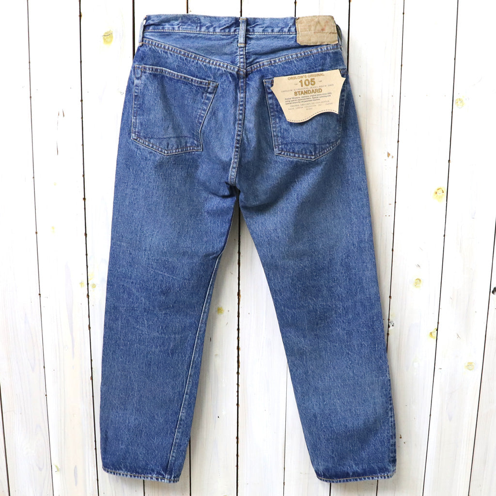 orSlow : 60'S SELVEDGE DENIM JEANS(ZIPPER FLY) (2 YEAR WASH) (00