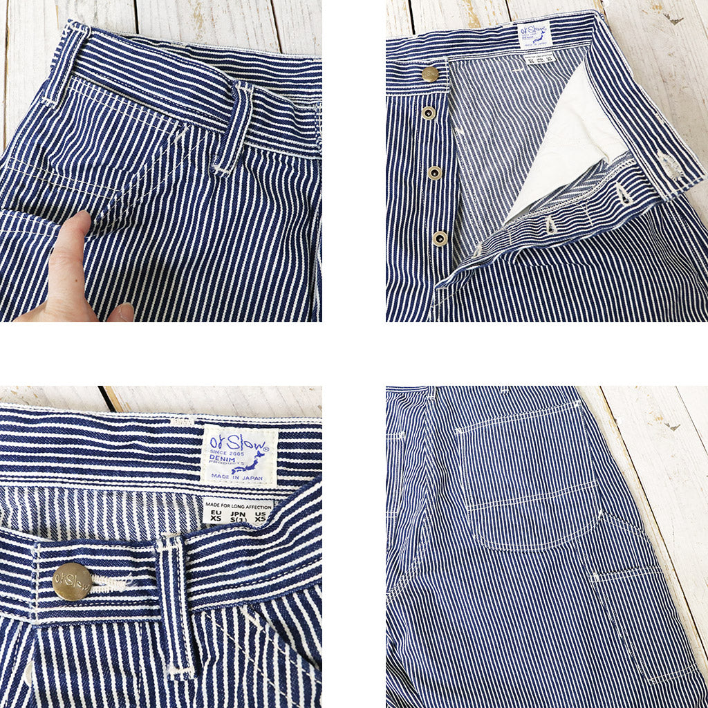 orSlow : WIDE FIT 30'S HICKORY PAINTER PANTS (HICKORY)