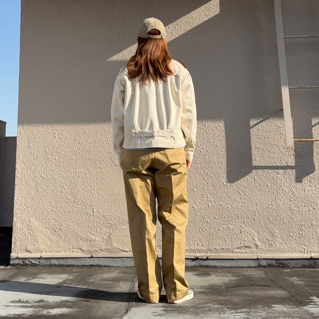 orSlow : TYPE1 40'S PLEATED FRONT BLOUSE KINARI (03-6011-66)