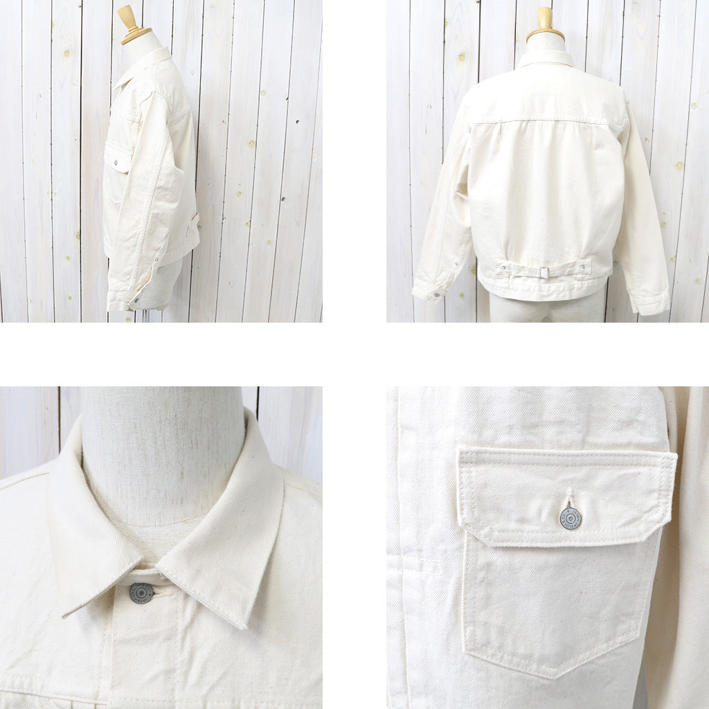 orSlow : TYPE1 40'S PLEATED FRONT BLOUSE KINARI (03-6011-66)
